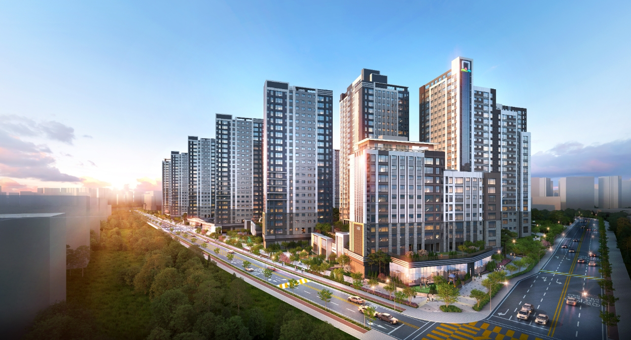 인천 검단 동부 센트레빌 에듀시티 아라역 당하동 · 현장 조감도